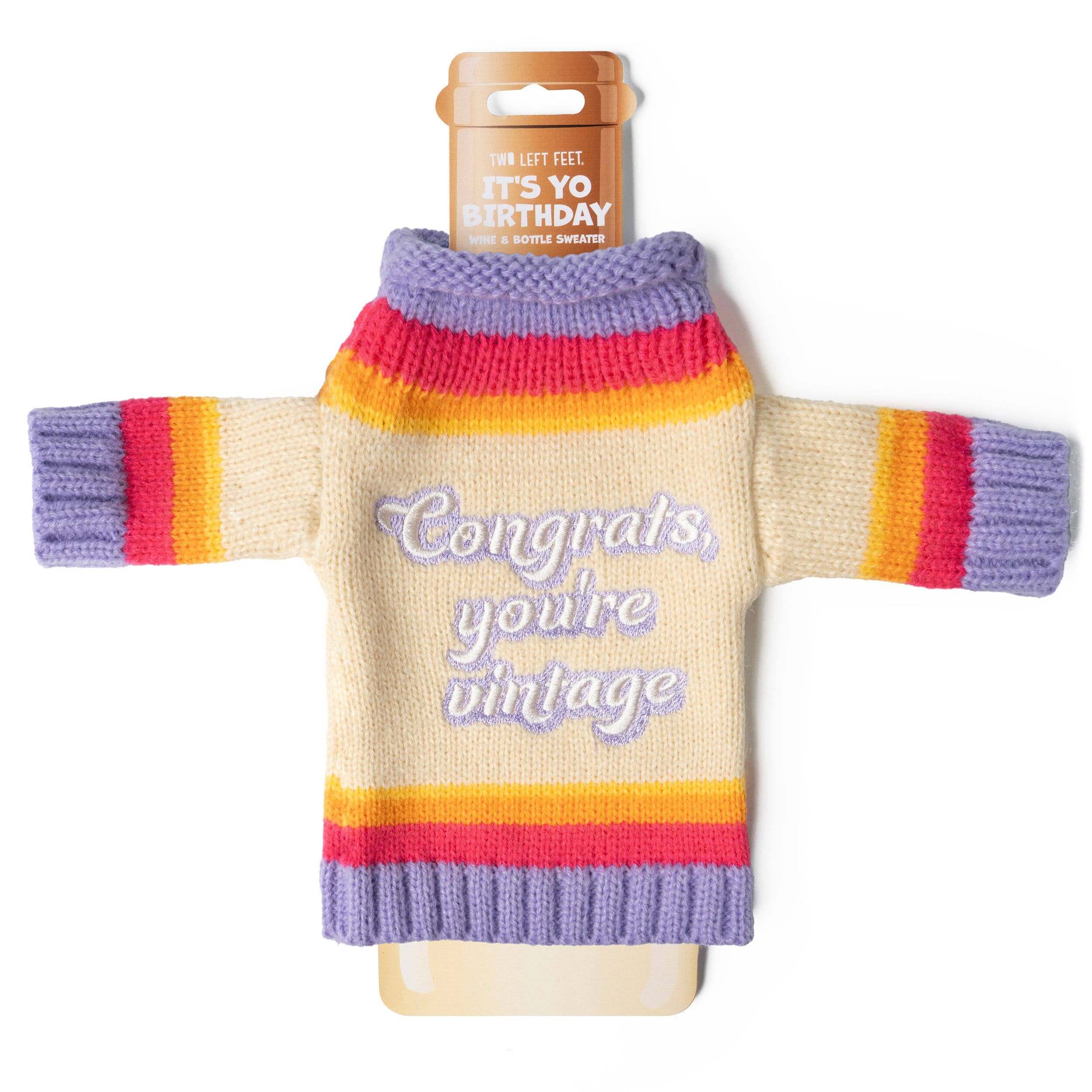 Birthday Wine Bottle Sweater – Alicia DiMichele Boutique