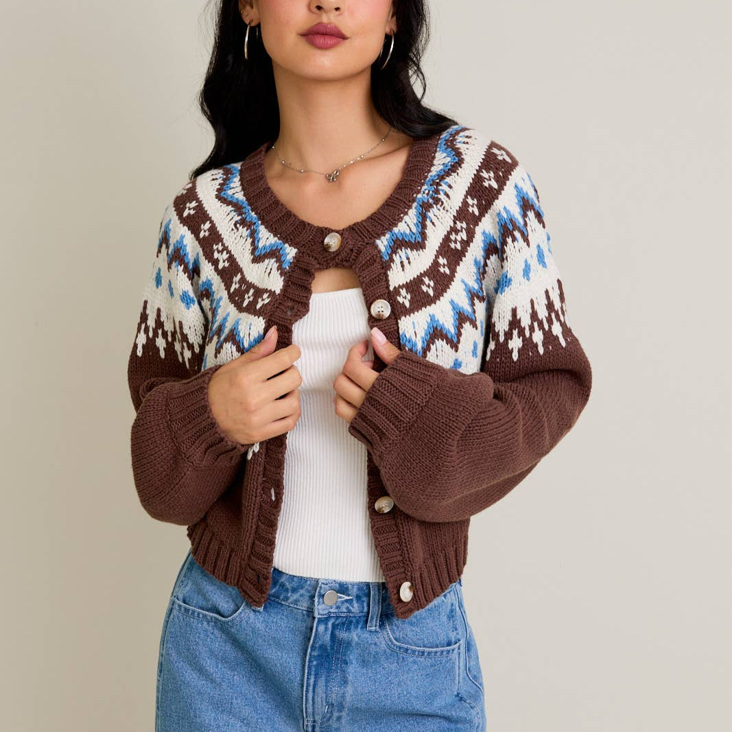 Cropped Raglan Knit Cardigan – Alicia DiMichele Boutique
