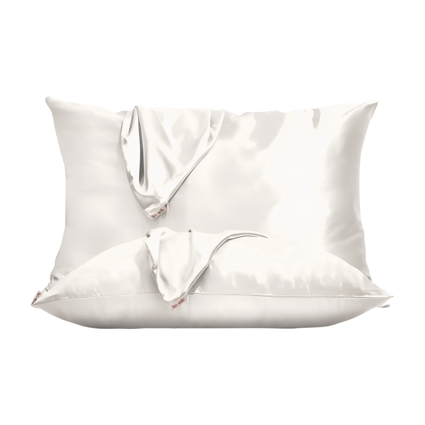 Kitsch Standard Pillowcase Set - Ivory – Alicia DiMichele Boutique