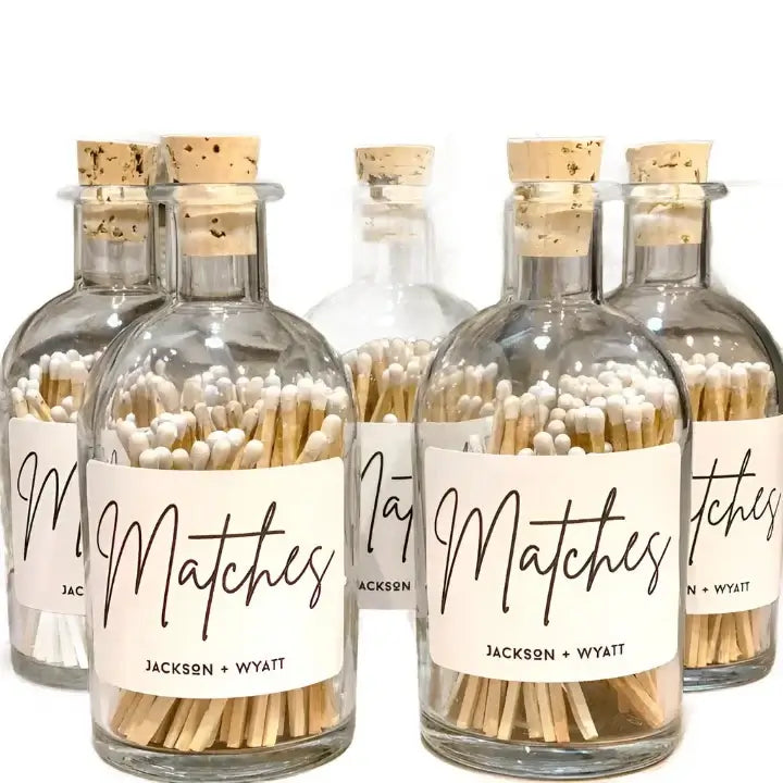 Apothecary Jar Matches – Alicia DiMichele Boutique