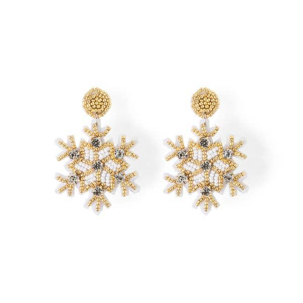Holiday Spirit Beaded Earrings – Alicia DiMichele Boutique