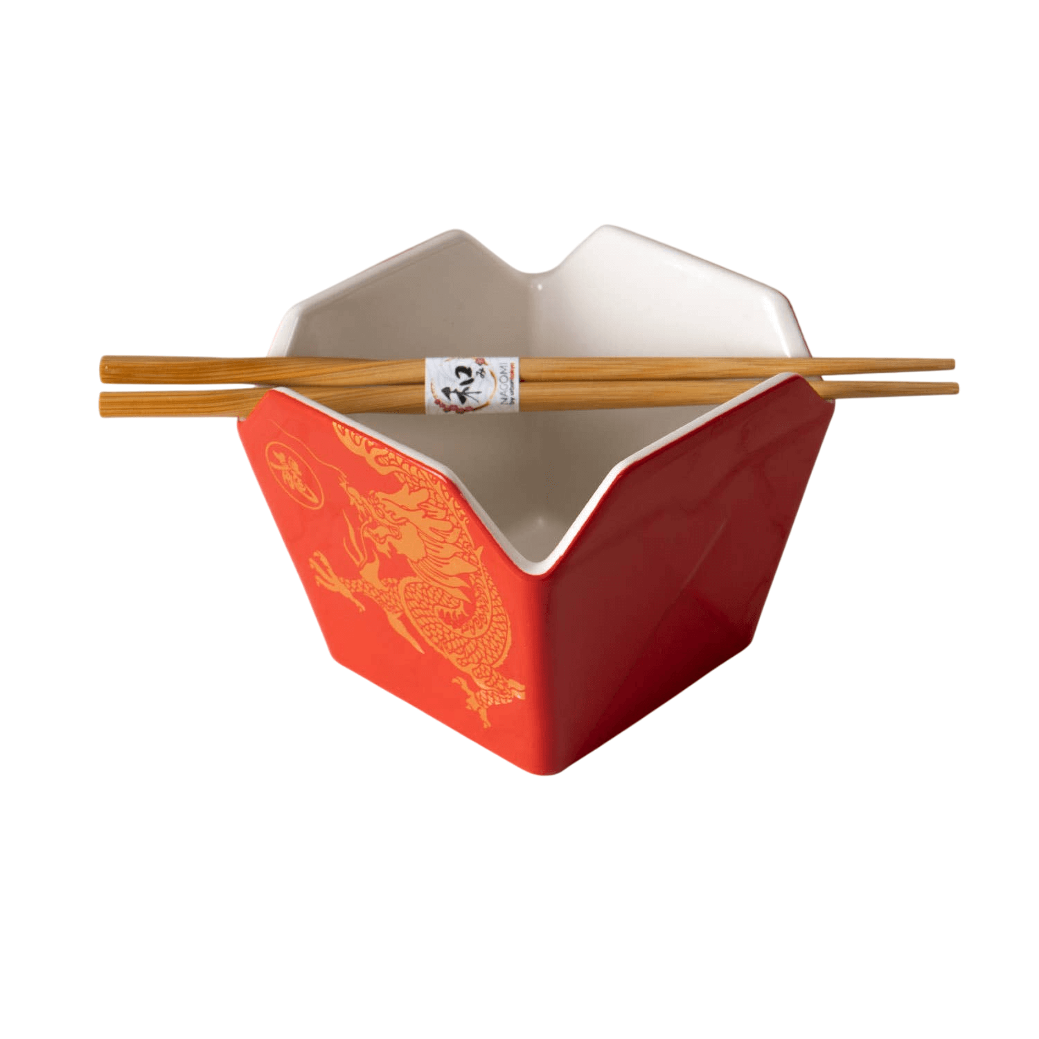 Dragon Takeout Box Serving Bowl with Chopsticks – Alicia DiMichele Boutique