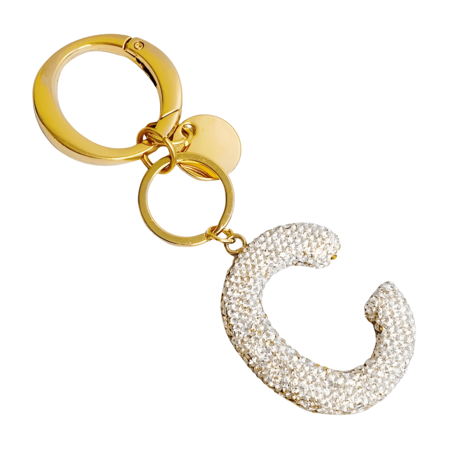 Glam Girl Initial Keychain – Alicia DiMichele Boutique
