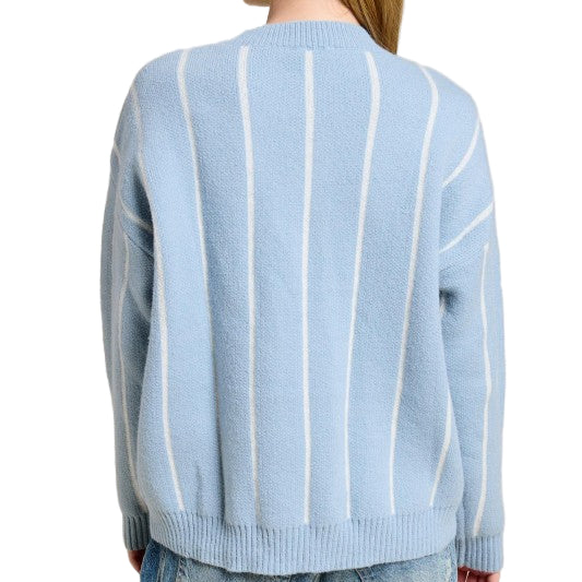 Cloudline Stripe Cardigan – Alicia DiMichele Boutique