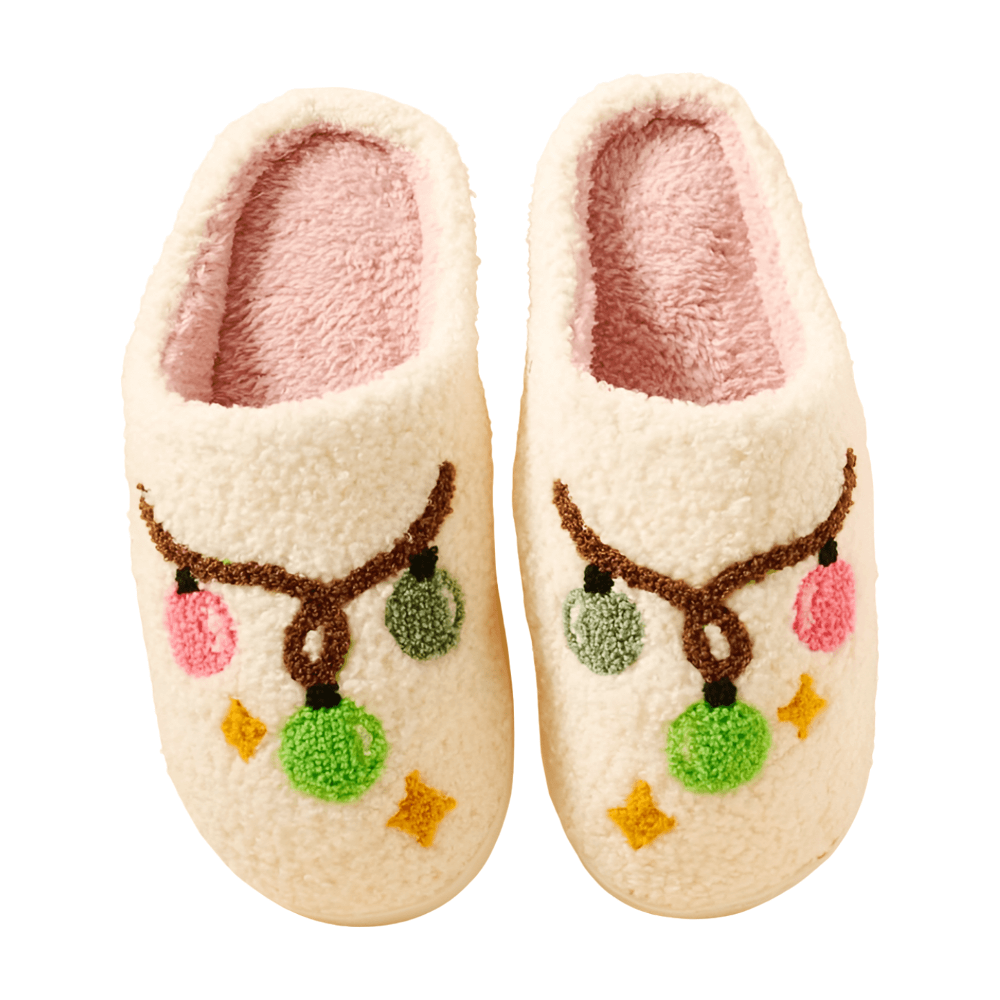 Christmas Lightbulbs Slippers – Alicia DiMichele Boutique