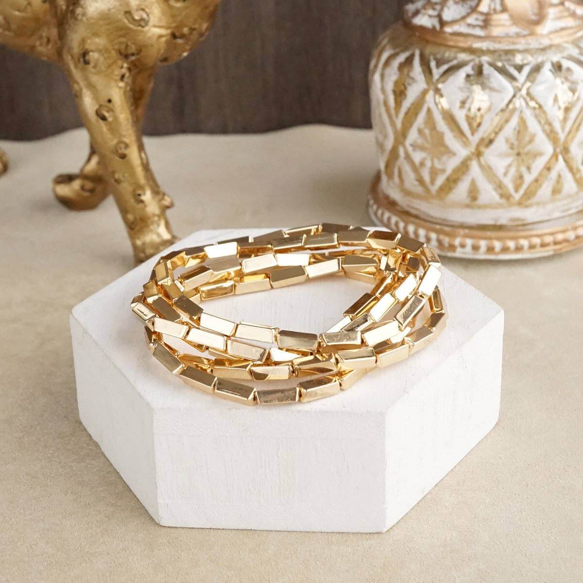 Sunbeam Stacks Bracelet Set – Alicia DiMichele Boutique