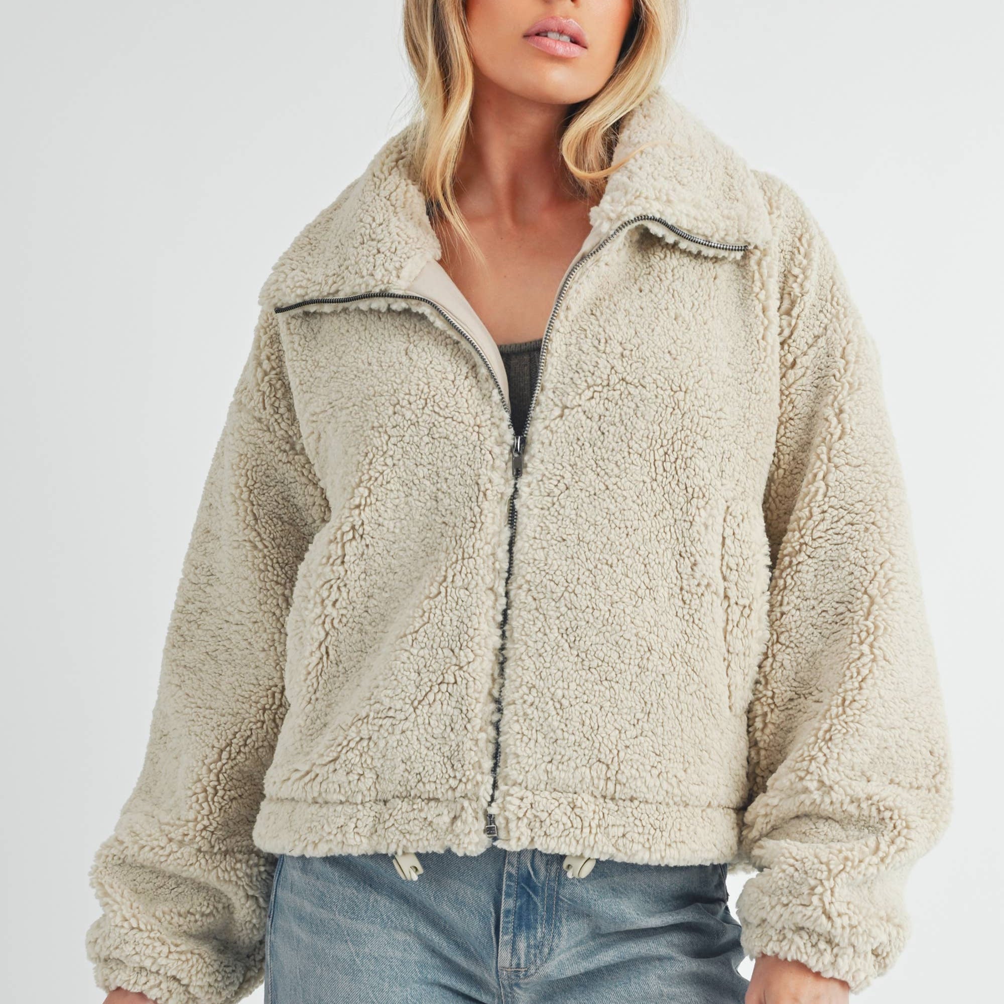 Cloudstone Zip Jacket – Alicia DiMichele Boutique