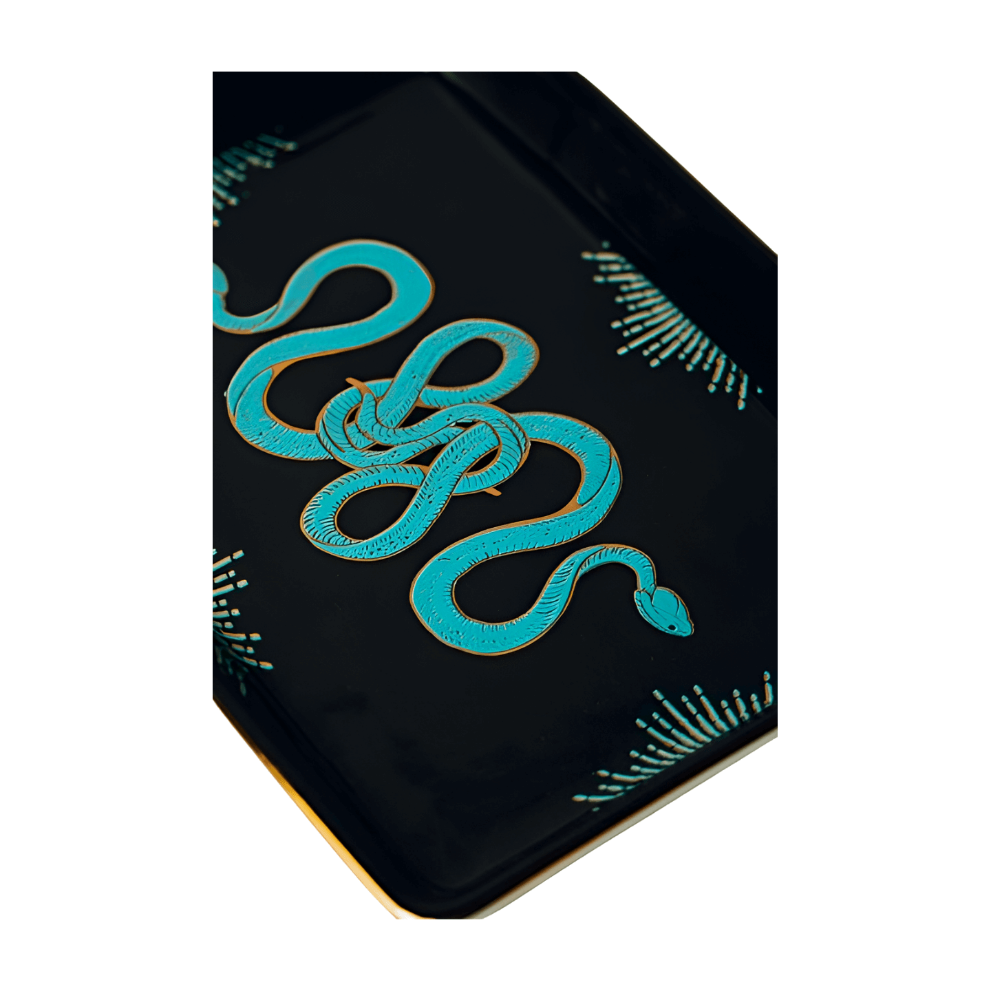 Golden Age Serpent Ceramic Tray – Alicia DiMichele Boutique