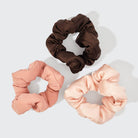 Kitsch Recycled Fabric Cloud Scrunchies 3pc Set - Rosewood – Alicia DiMichele Boutique