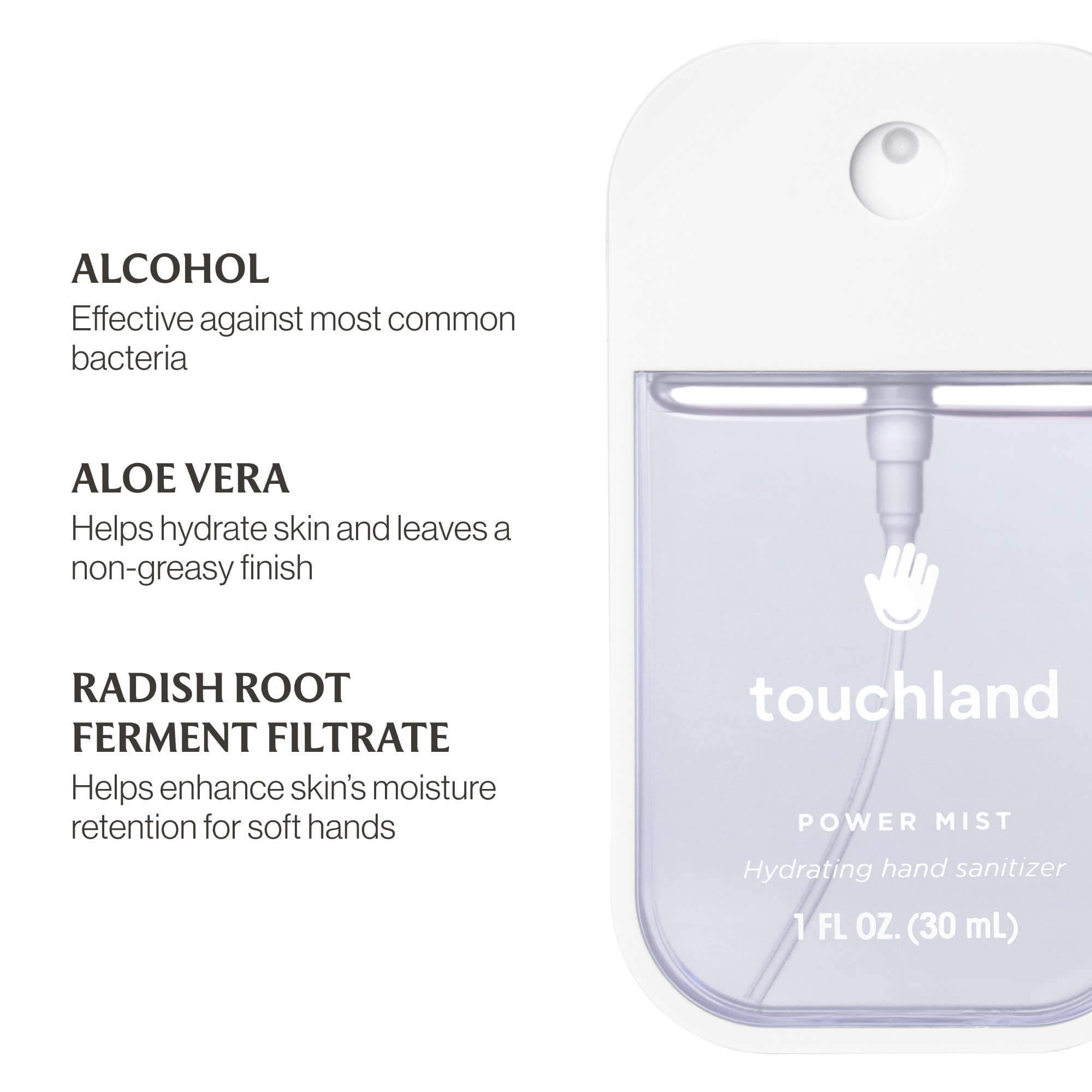 Touchland Power Mist Hand Sanitizer – Alicia DiMichele Boutique