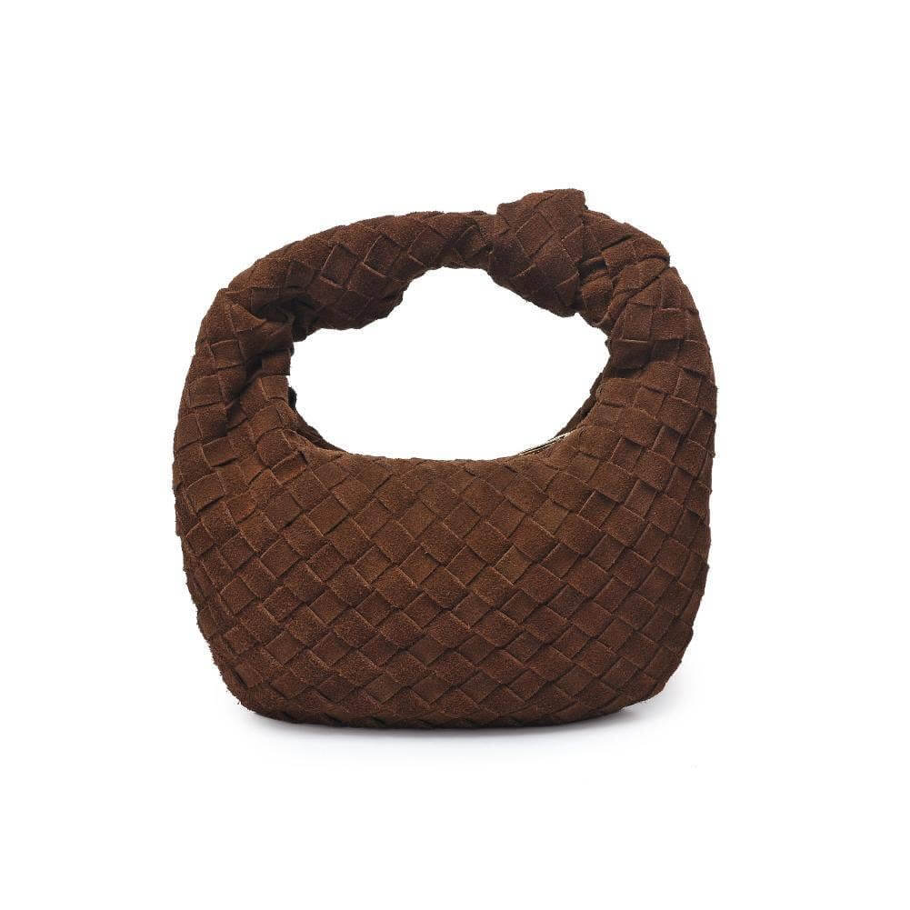 Chocolate Suede Mini Hobo Bag – Alicia DiMichele Boutique