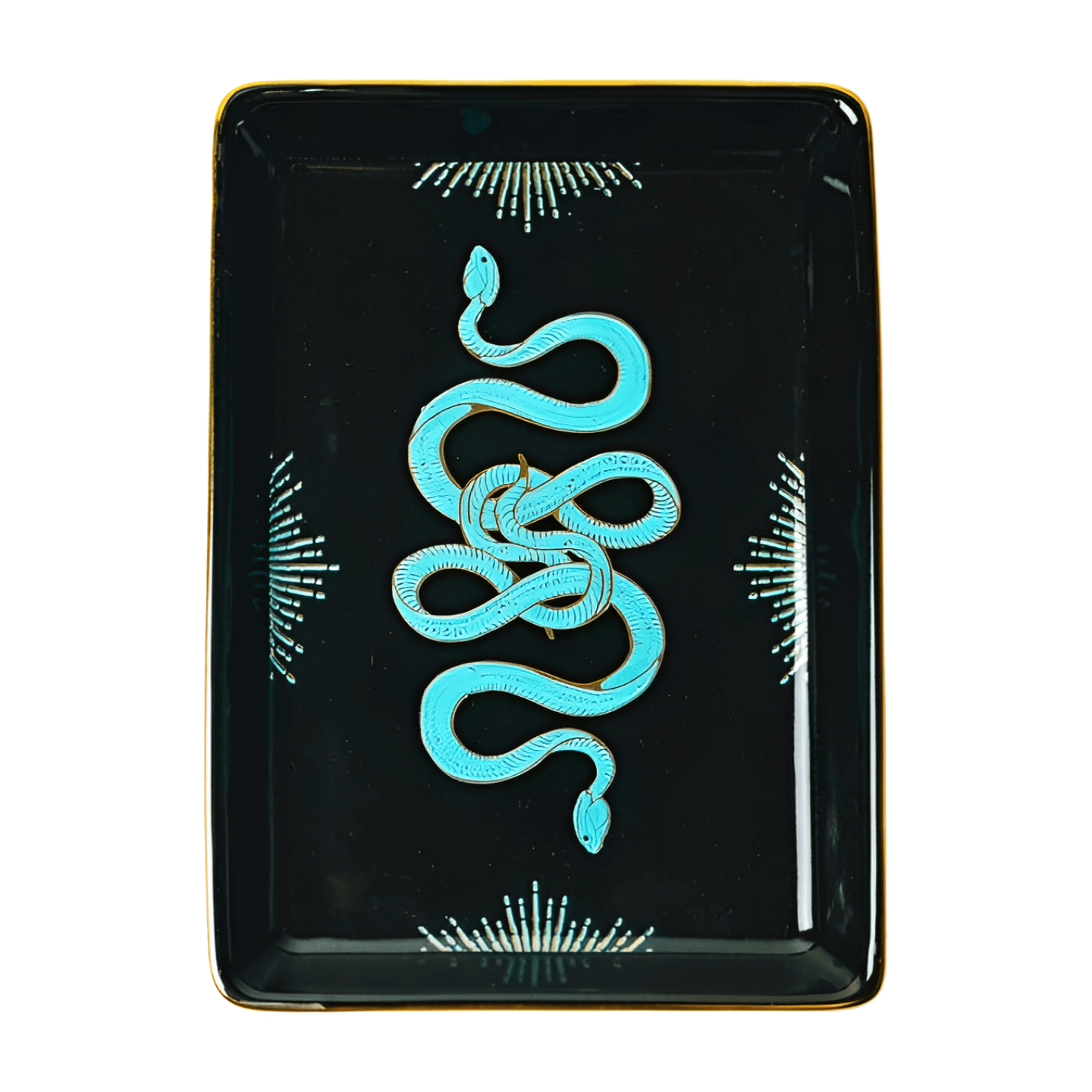 Golden Age Serpent Ceramic Tray – Alicia DiMichele Boutique