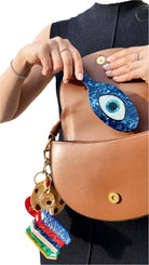 Hand Painted Evil Eye Hairbrush – Alicia DiMichele Boutique