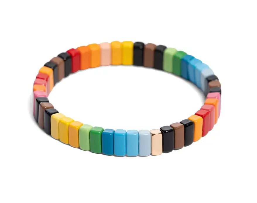 London Stripe Tile Bracelet – Alicia DiMichele Boutique