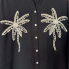 Moonshade Palm Gauze Shirt – Alicia DiMichele Boutique