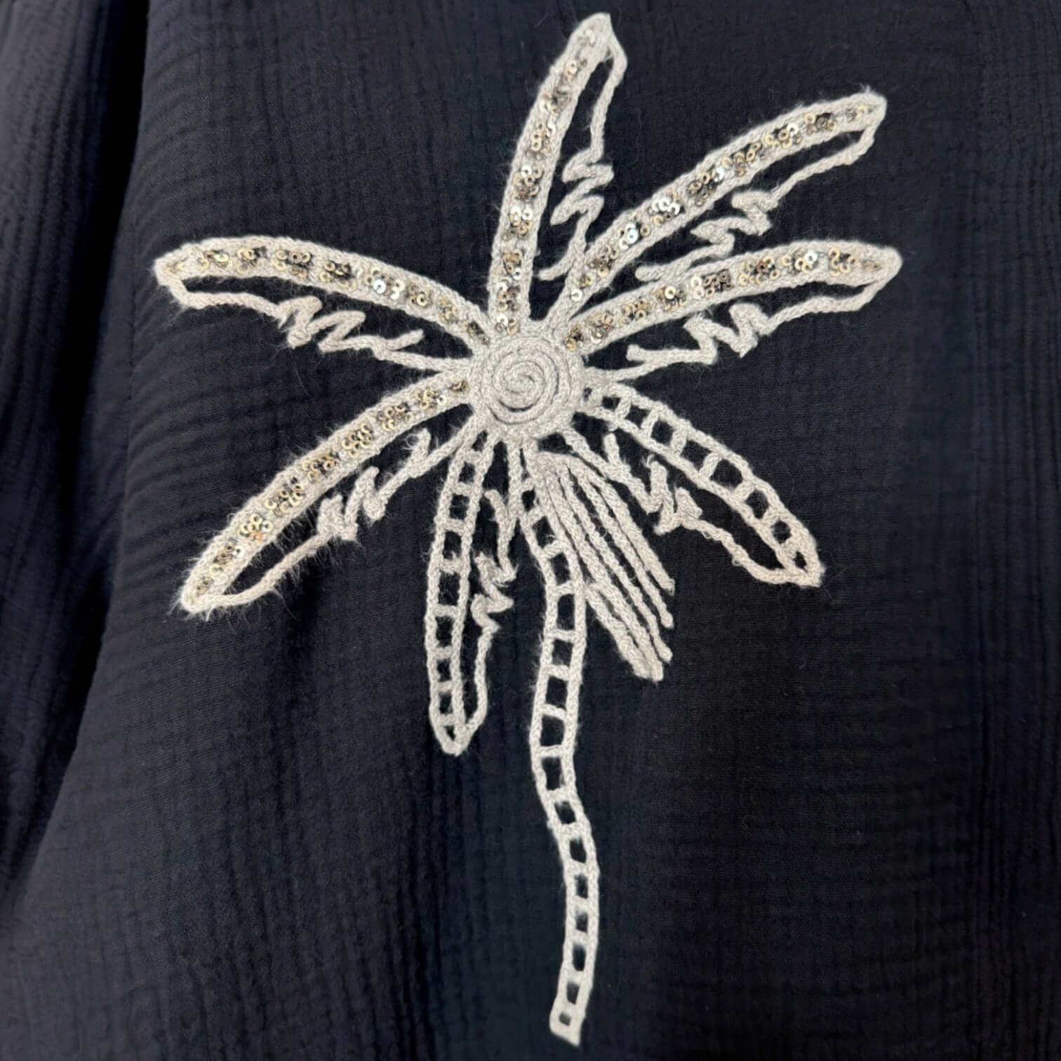 Moonshade Palm Gauze Shirt – Alicia DiMichele Boutique