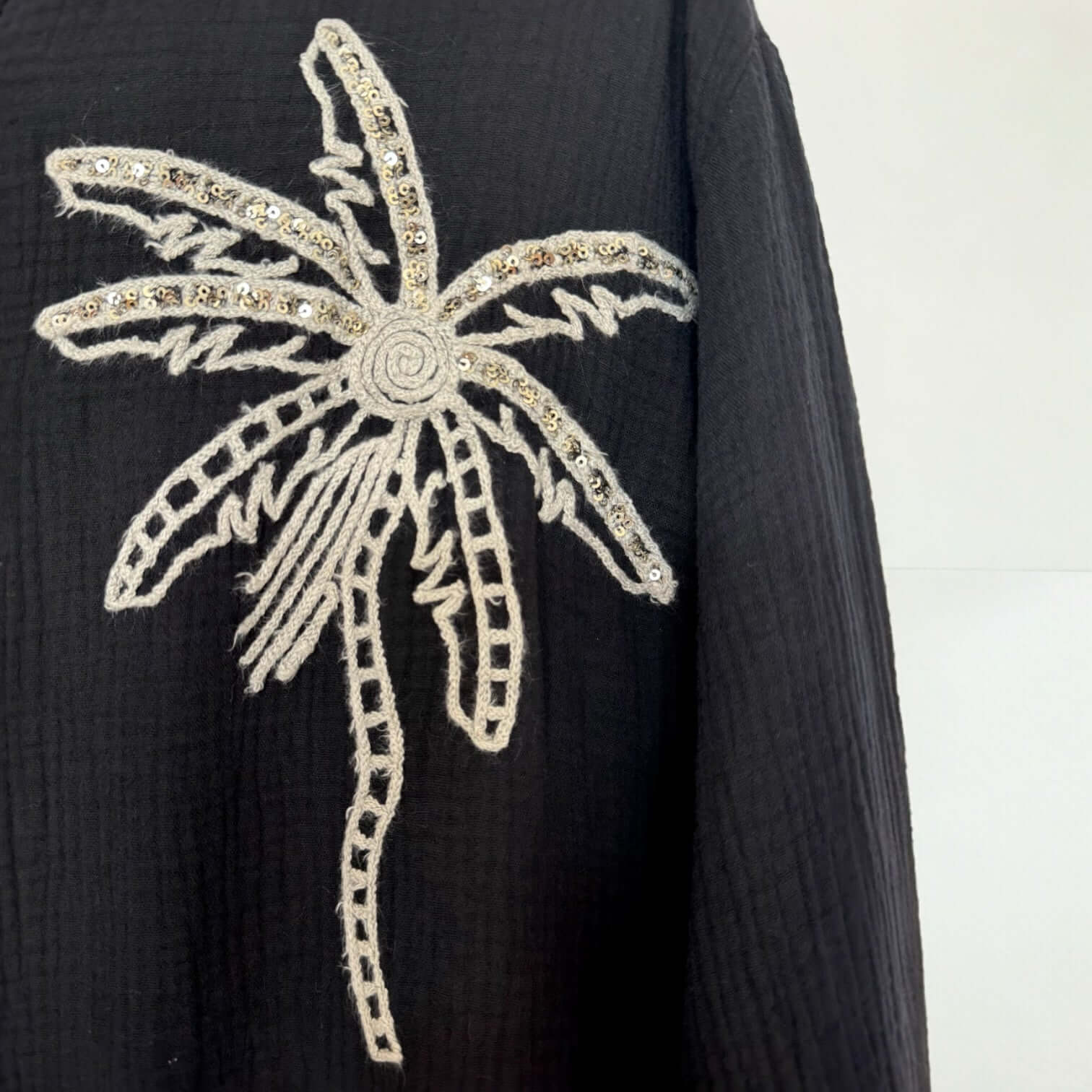 Moonshade Palm Gauze Shirt – Alicia DiMichele Boutique