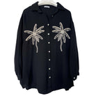 Moonshade Palm Gauze Shirt – Alicia DiMichele Boutique