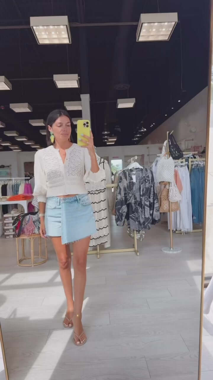 Sugar Cream Knit Cardigan – Alicia DiMichele Boutique