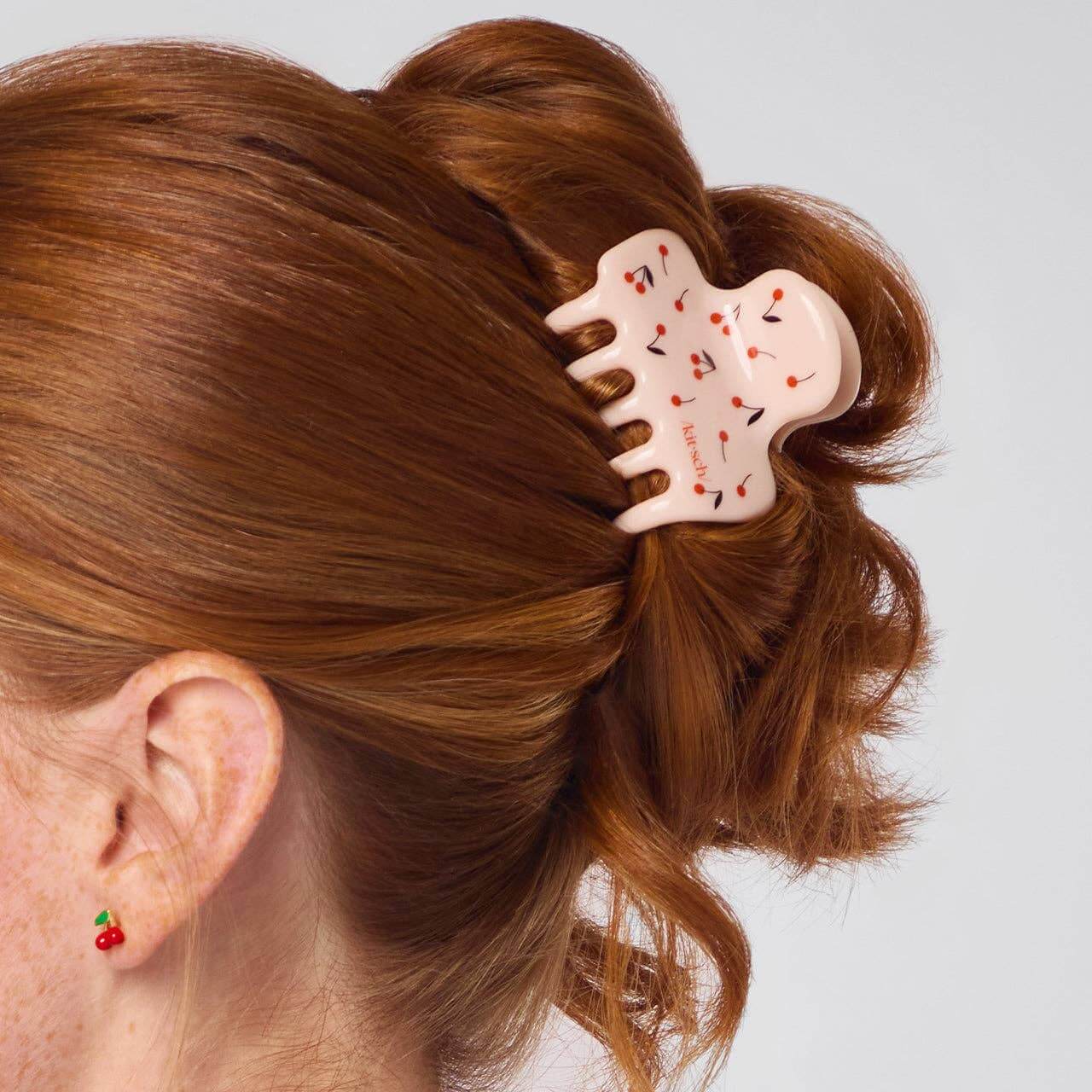 Kitsch Medium Cloud Clip - Cherry Print – Alicia DiMichele Boutique