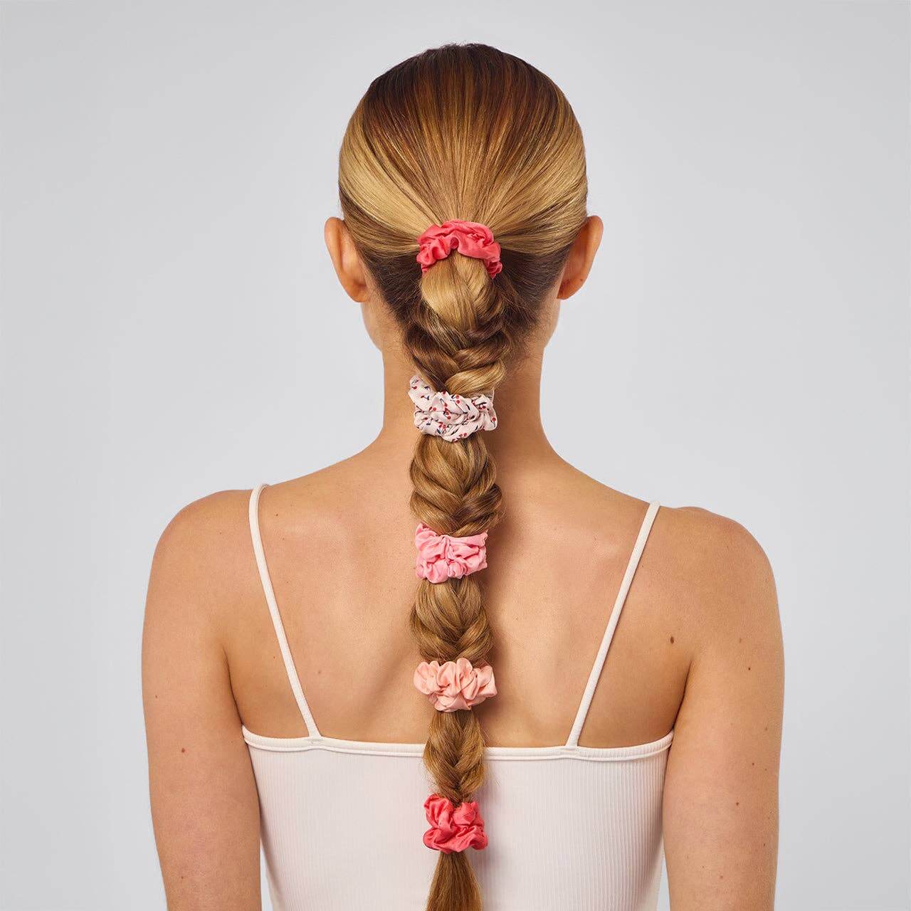Kitsch Cherry Blossom Satin Scrunchies – Alicia DiMichele Boutique