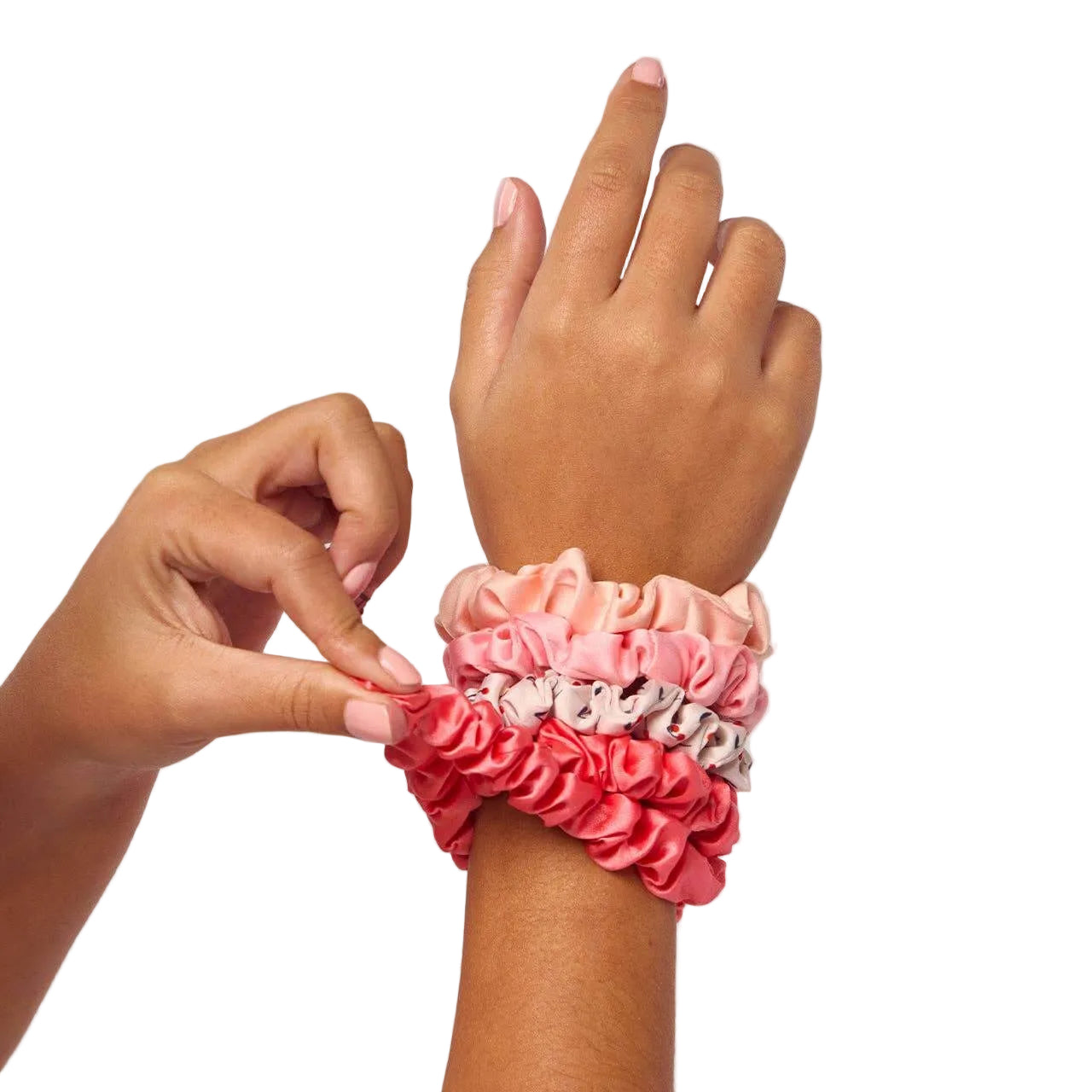 Kitsch Cherry Blossom Satin Scrunchies – Alicia DiMichele Boutique