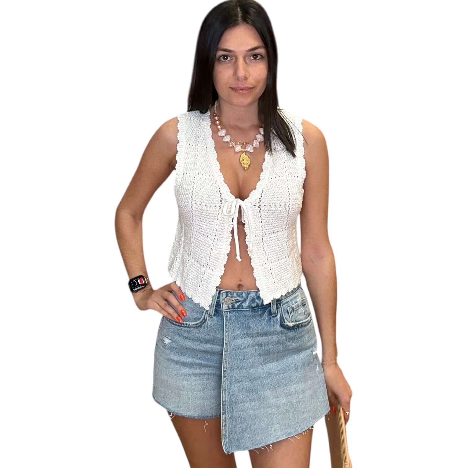 Soleil Knit Sweater Tank – Alicia DiMichele Boutique