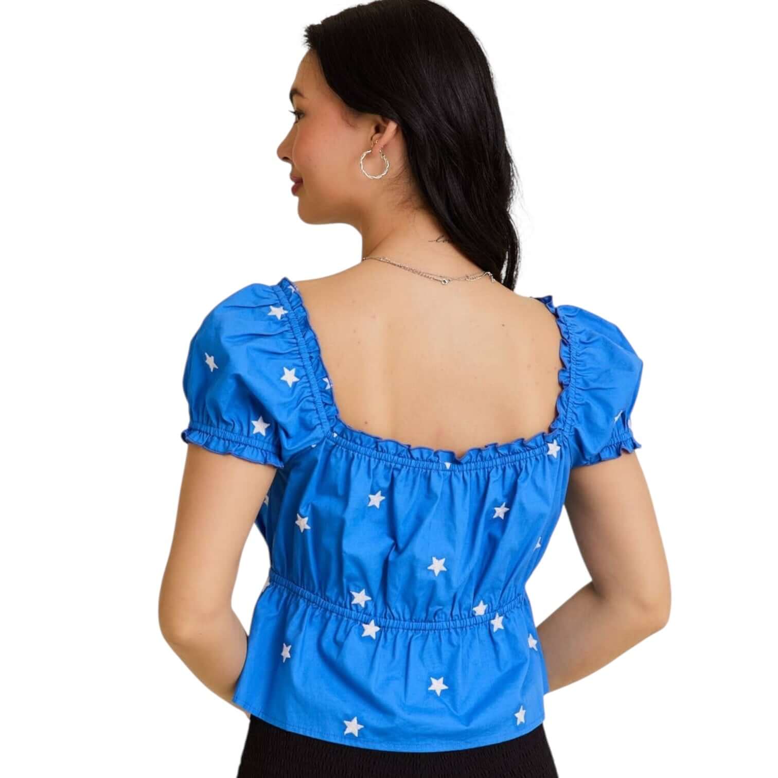 Starstruck Baby Doll Top – Alicia DiMichele Boutique