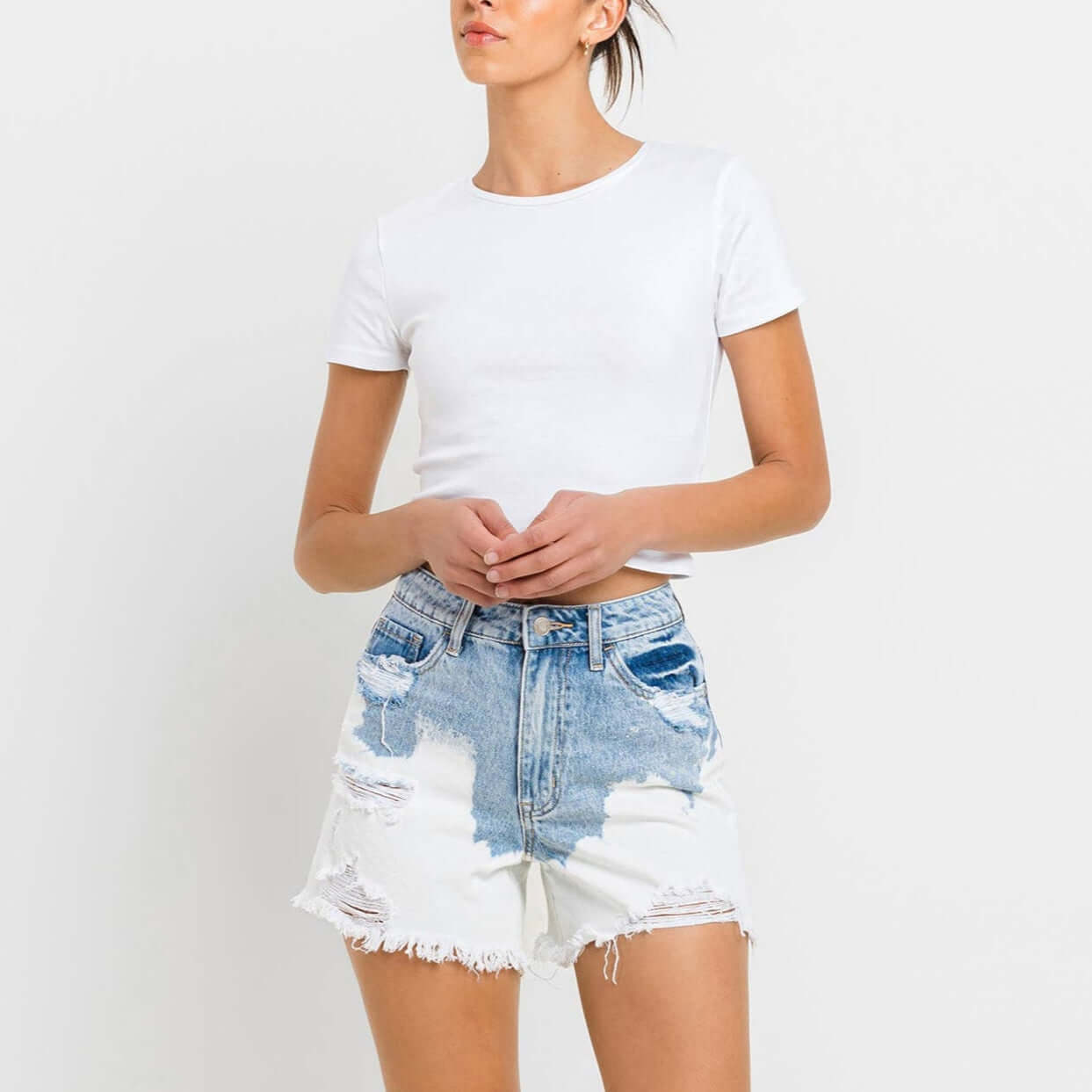 Tranquil Tide Mom Shorts – Alicia DiMichele Boutique