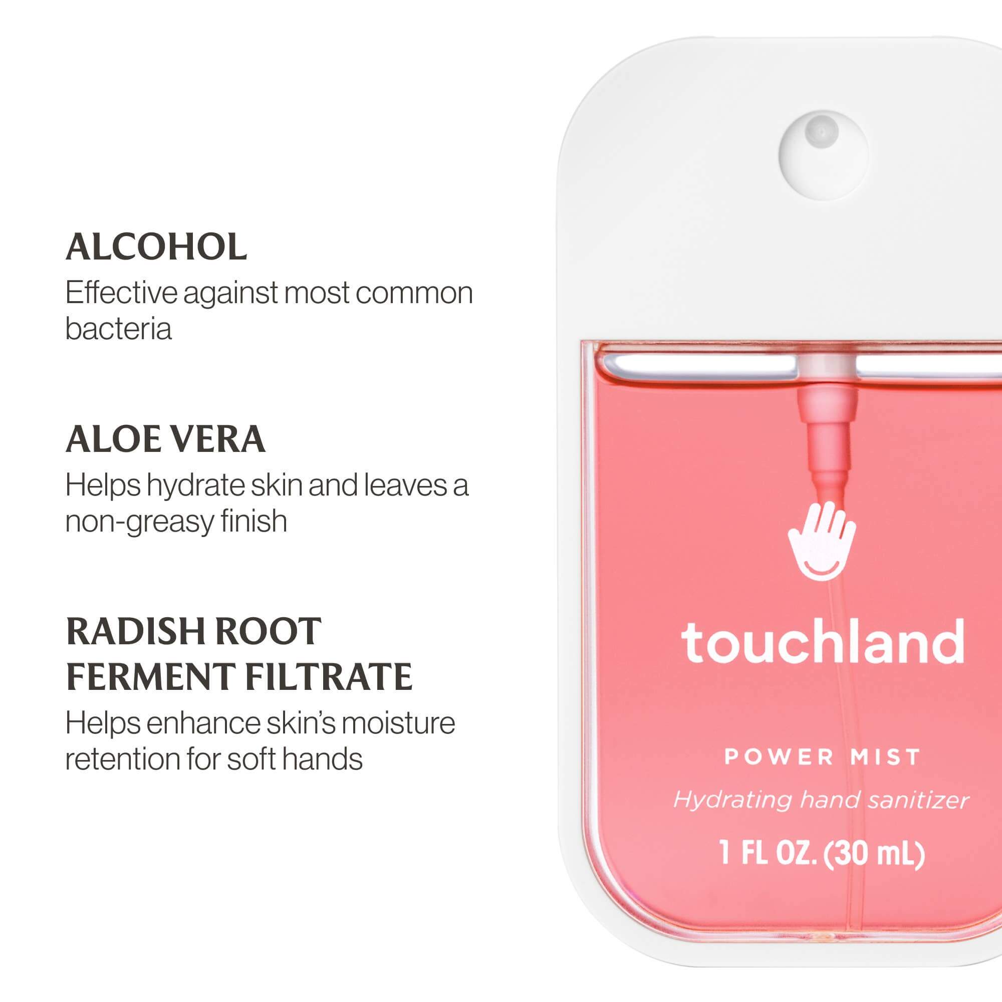 Touchland Power Mist Hand Sanitizer – Alicia DiMichele Boutique