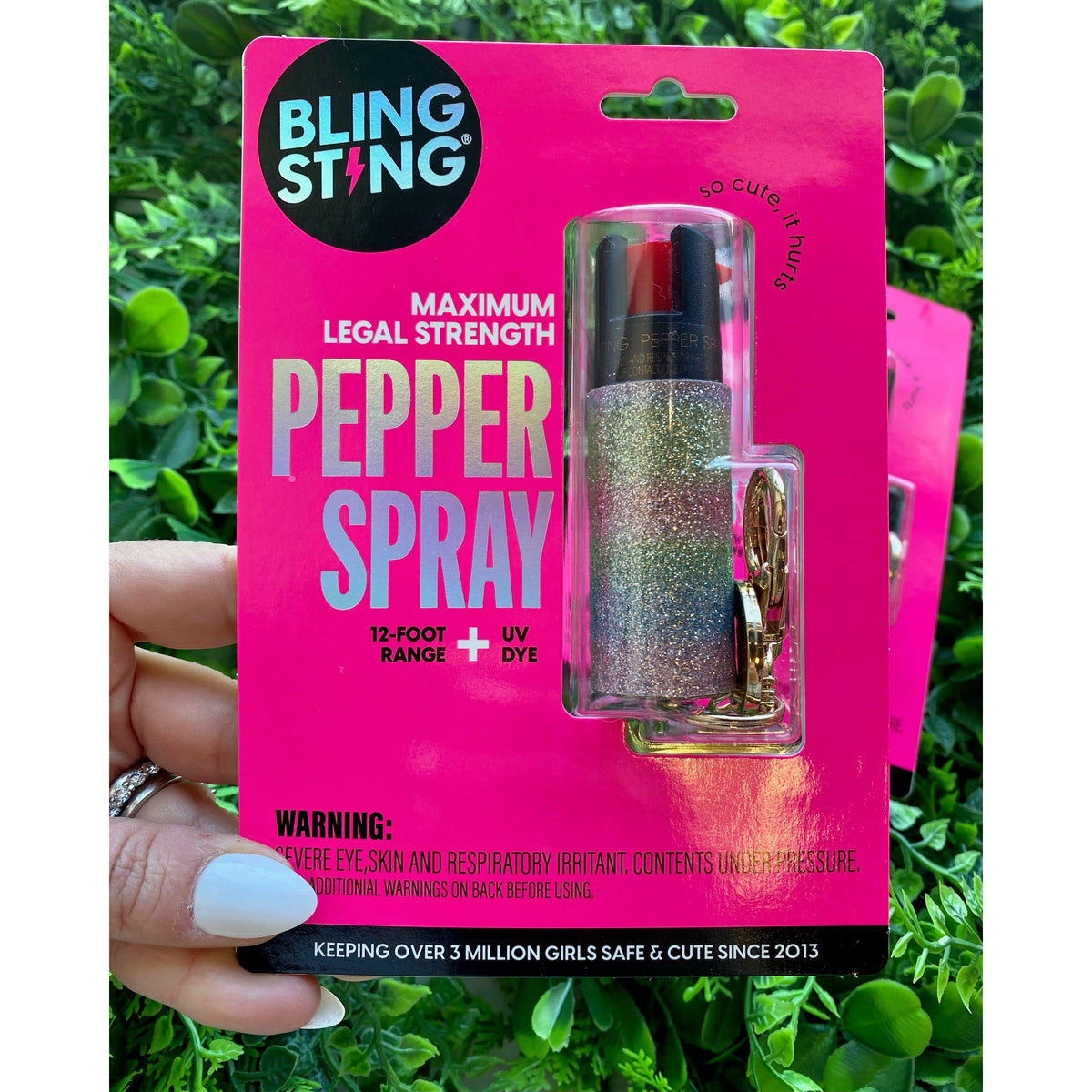 Rainbow Glitter Pepper Spray – Alicia DiMichele Boutique