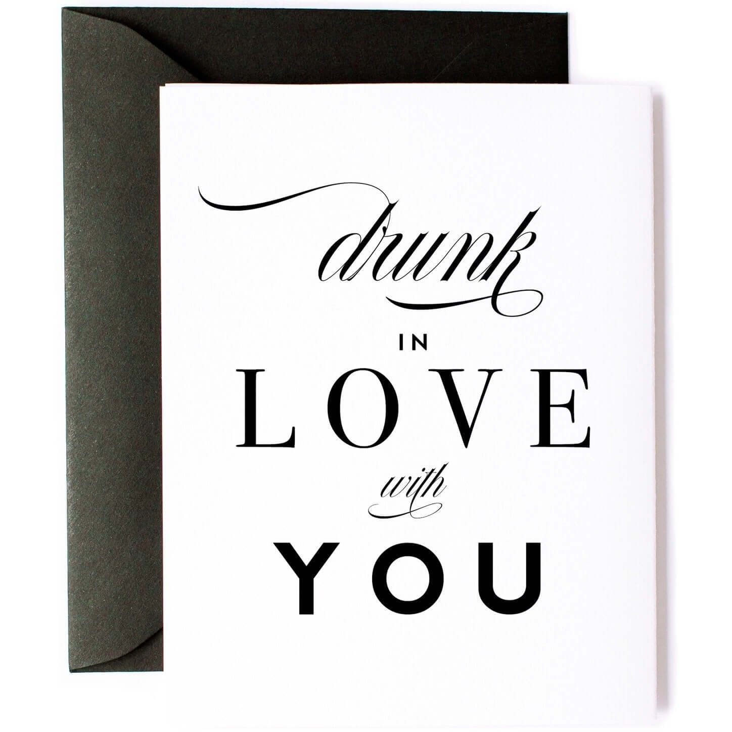 Drunk In Love Greeting Card – Alicia DiMichele Boutique