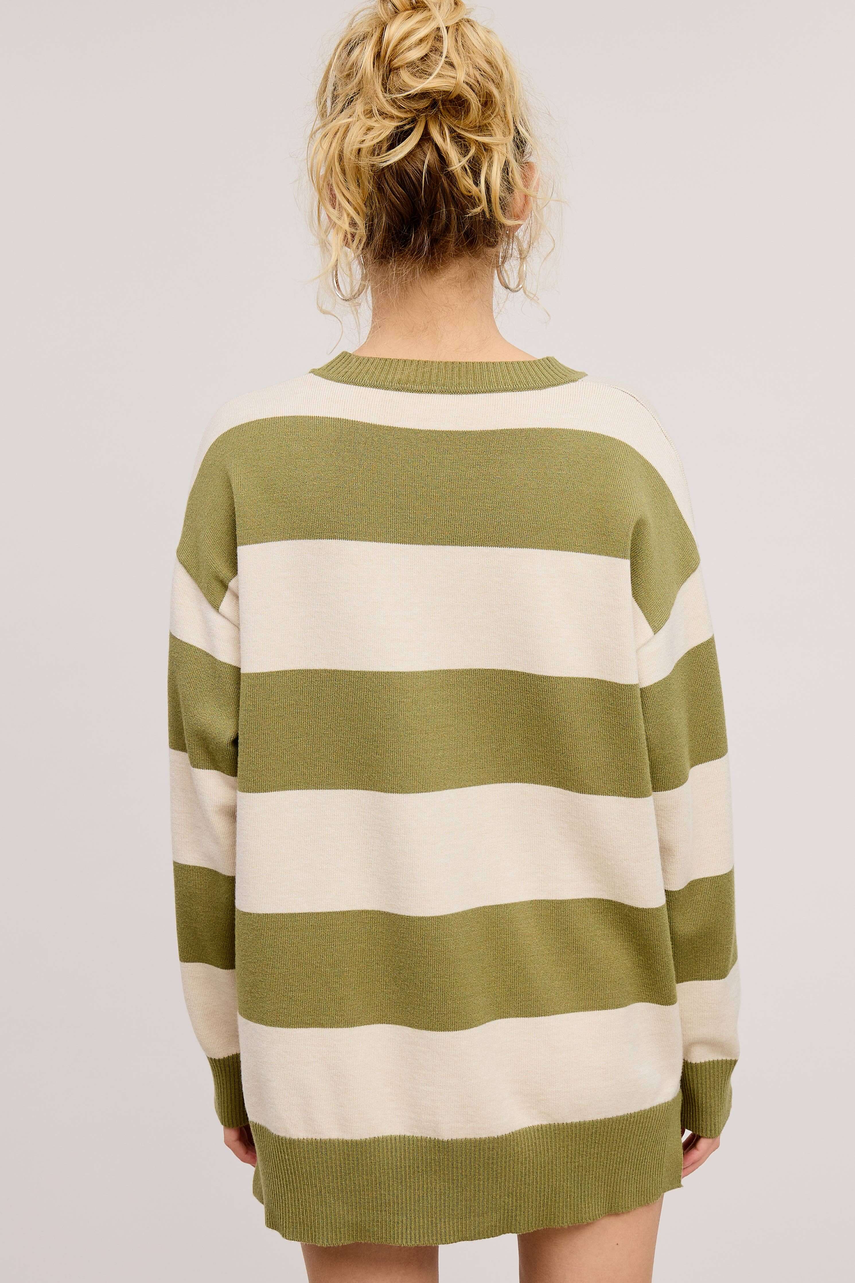 Striped Knit Sweater and Shorts Set - Pickle – Alicia DiMichele Boutique