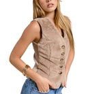 Faux Fur Rib Knit Vest – Alicia DiMichele Boutique