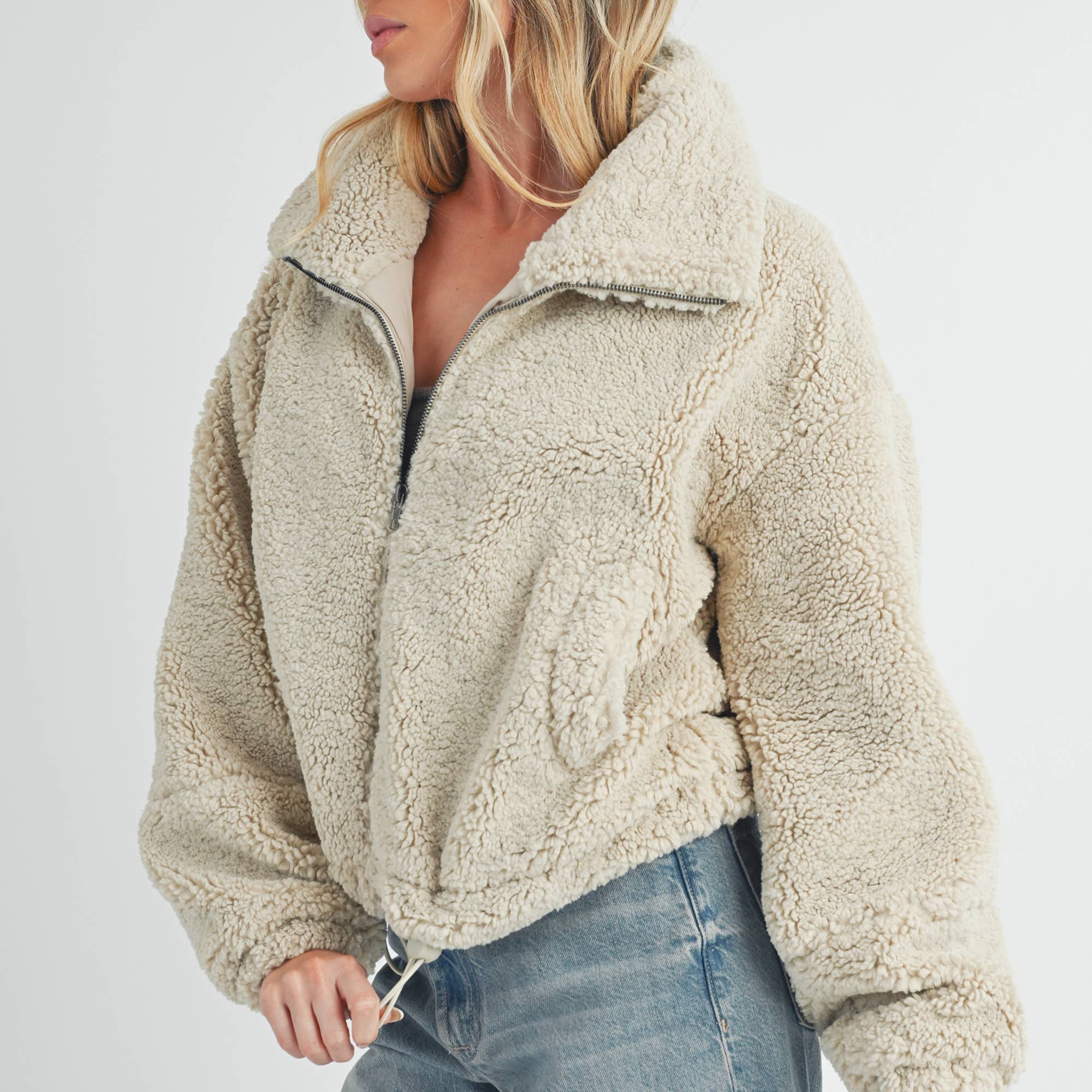 Cloudstone Zip Jacket – Alicia DiMichele Boutique