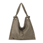 Soft Studded Hobo Bag - Olive – Alicia DiMichele Boutique