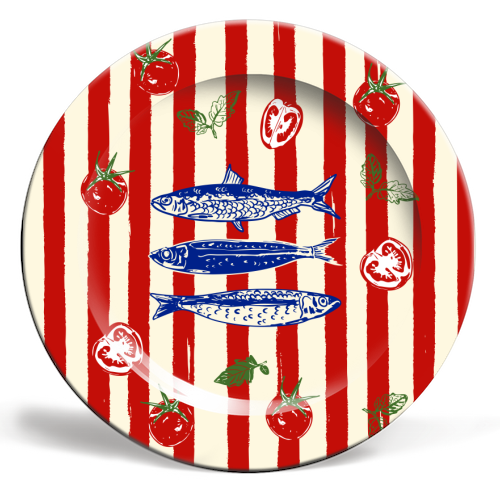 Sardines and Tomato Plate – Alicia DiMichele Boutique