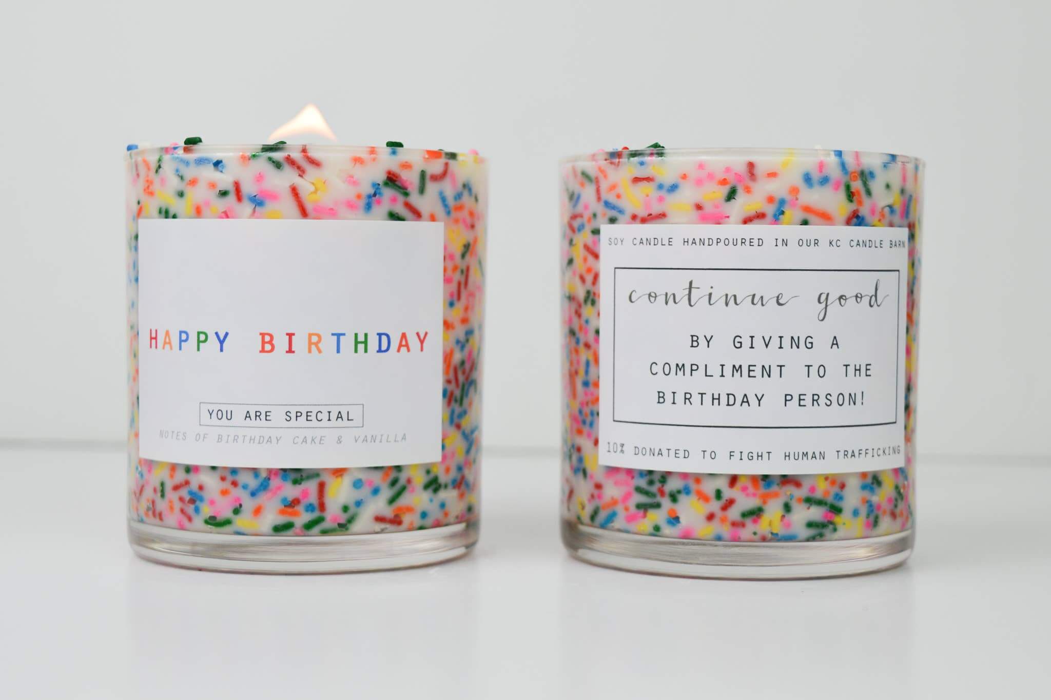 Happy Birthday Candle – Alicia DiMichele Boutique