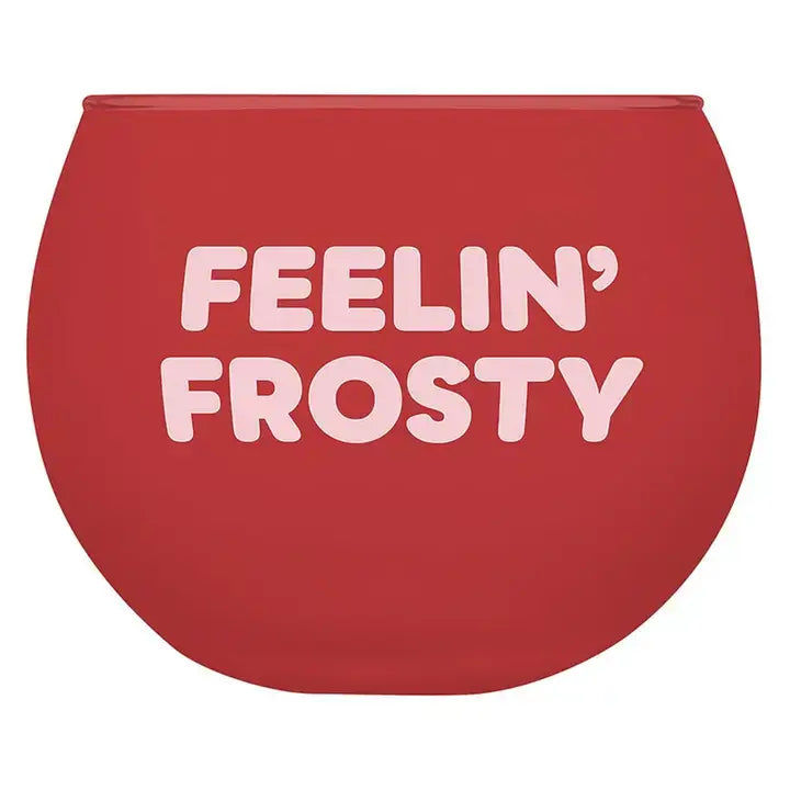 Feelin' Frosty Roly Poly Glass – Alicia DiMichele Boutique