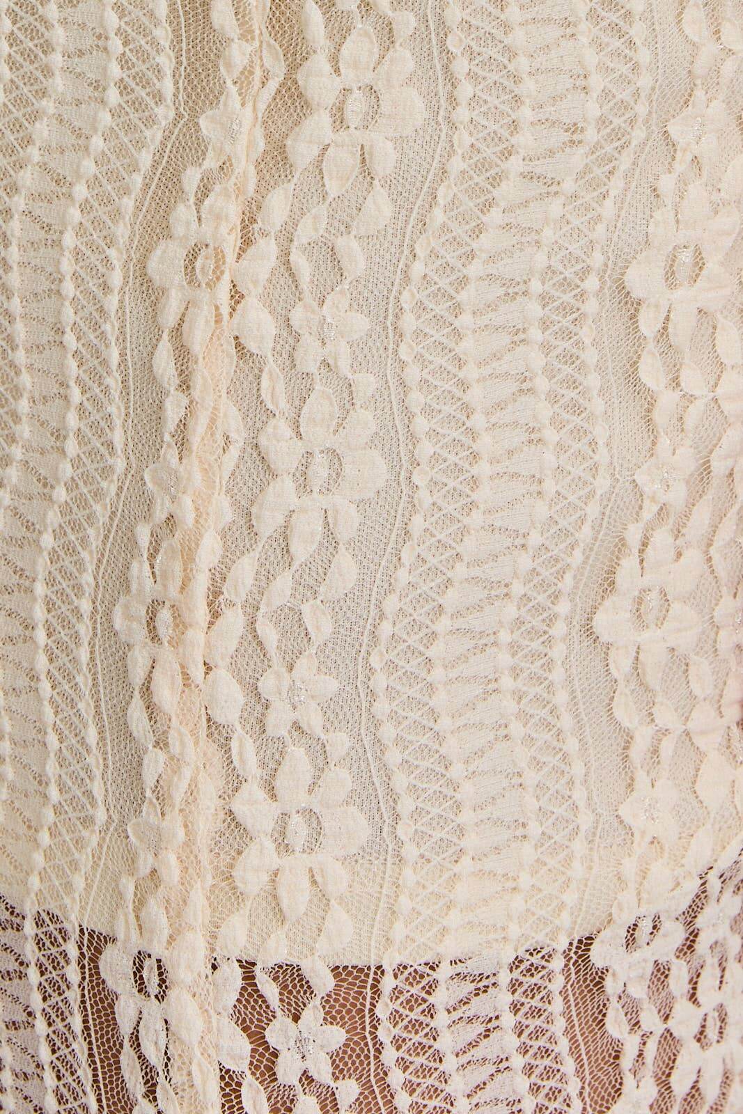 Asymmetric Lace Trim Skirt Set – Alicia DiMichele Boutique