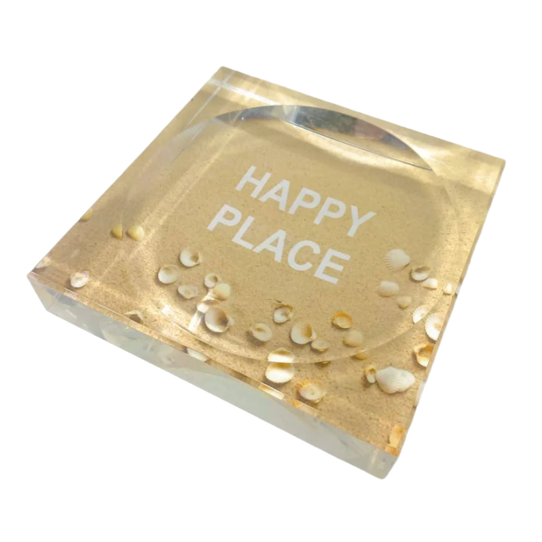 Happy Place Acrylic Trinket Dish
