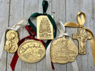 Gold Jesus Cross Ornament available at Alicia DiMichele Boutique – stylish women’s fashion and accessories.