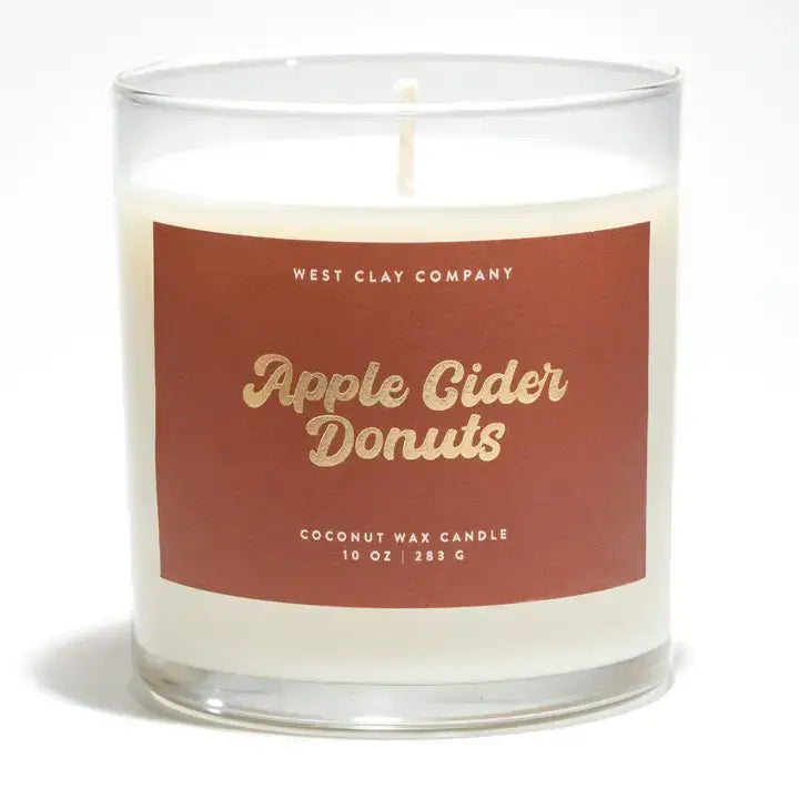 Apple Cider Donuts Candle available at Alicia DiMichele Boutique – stylish women’s fashion and accessories.