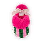 Pink Stripe Slippers – Alicia DiMichele Boutique