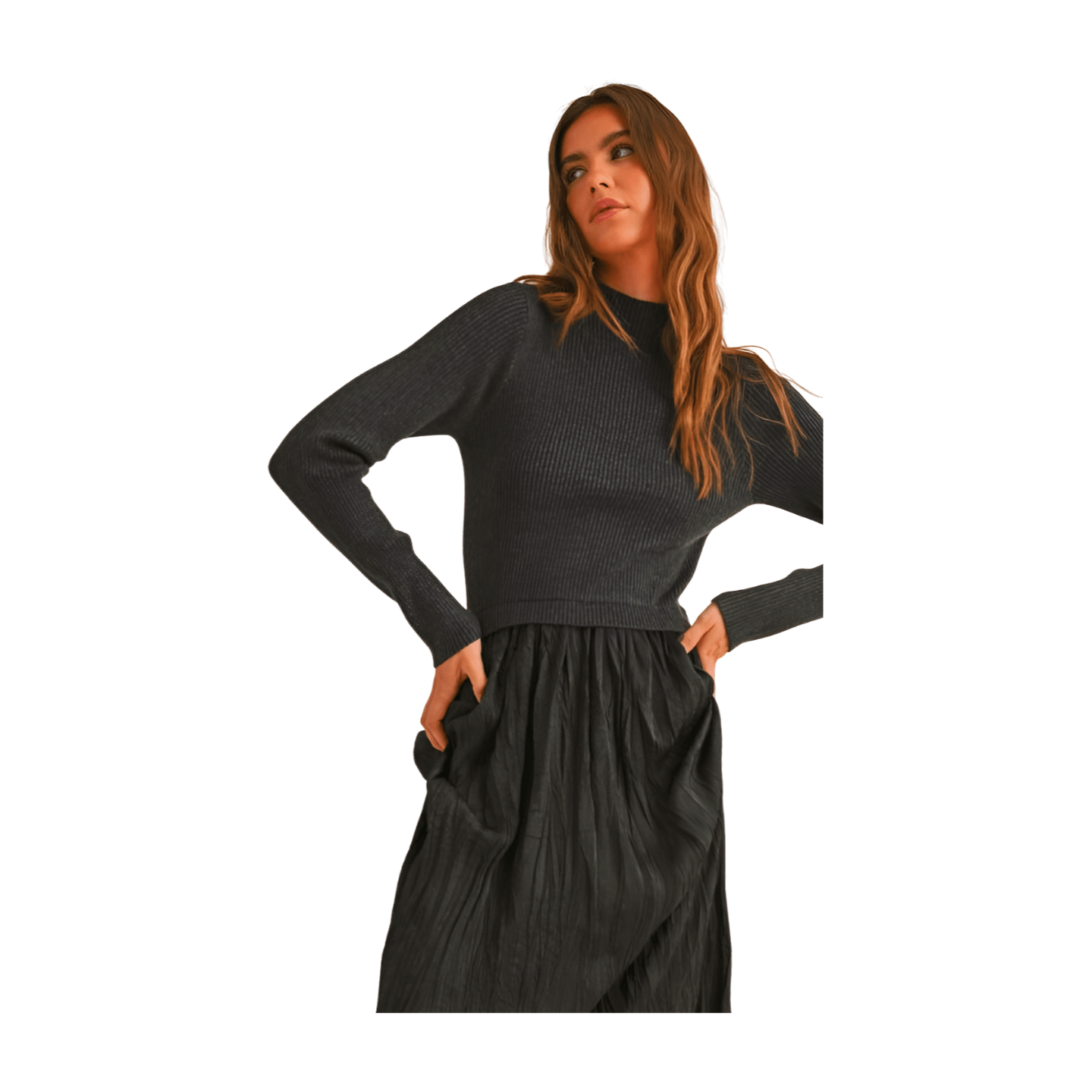 Sweater Top Dress