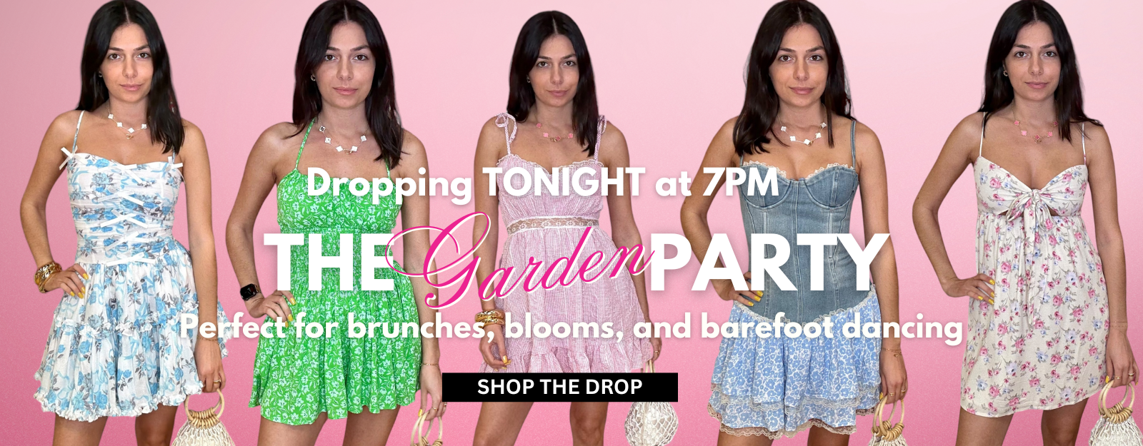 Alicia DiMichele | The Garden Party, New Drop, Trending looks, floral dresses, brunch, mother's day dresses, summer dresses, what's trending | Marlton, NJ