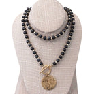 Midnight Market Beaded Coin Necklace – Alicia DiMichele Boutique