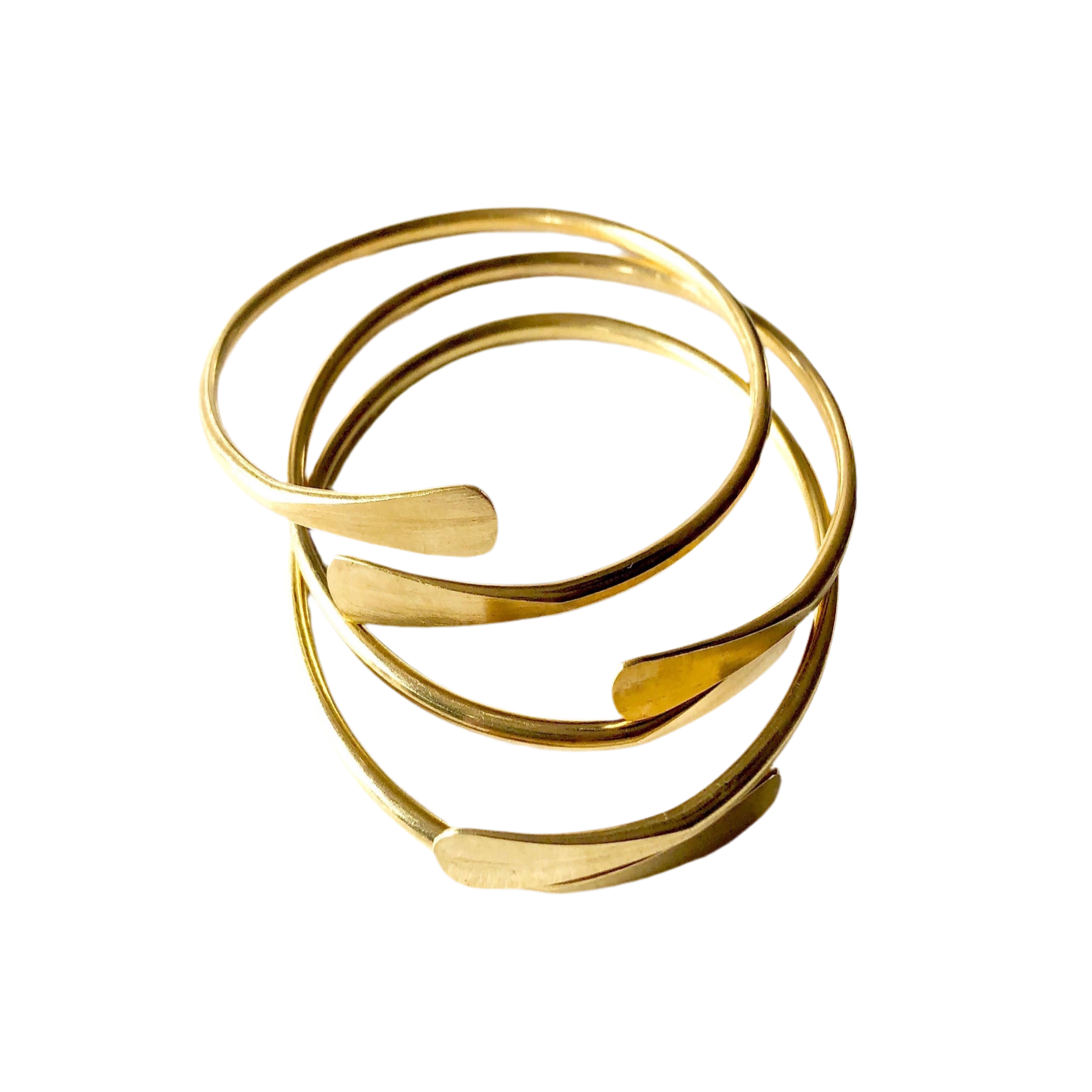 Golden Current Sculptural Cuff available at Alicia DiMichele Boutique – stylish women’s fashion and accessories.
