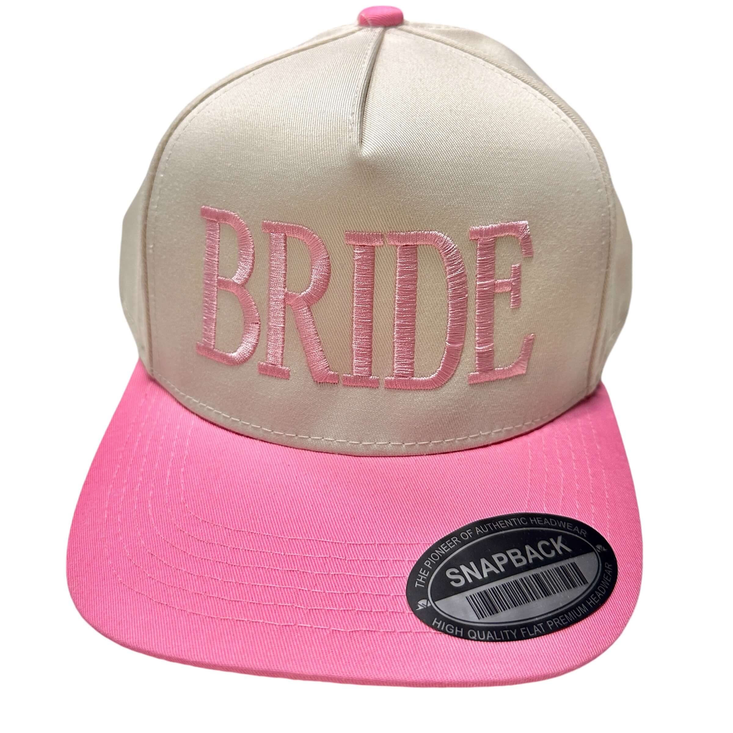 Bride Pink Vintage Trucker Hat