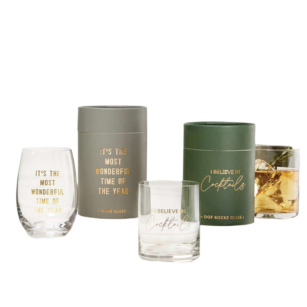 I Believe Rocks Glass – Alicia DiMichele Boutique